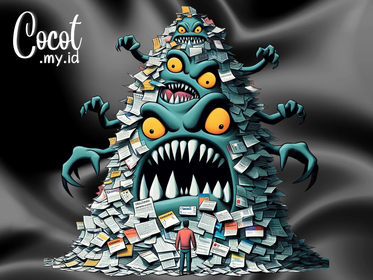 Hutang itu harus dibayar. Cara melunasi hutang yang sudah segunung dan menakutkan seperti monster.segunung dan menakutkan seperti monster.